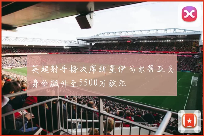 英超射手榜次席新星伊戈尔蒂亚戈身价飙升至5500万欧元